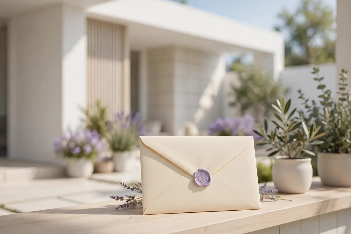 A sealed envelope